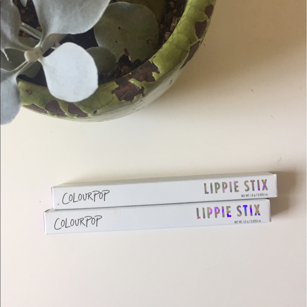 2 brand new Colourpop lippie stix