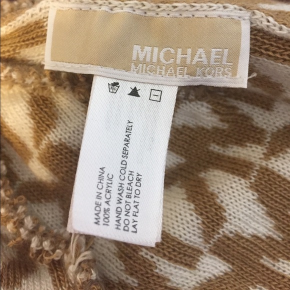 Authentic Tan Michael Kors beanie - Picture 2 of 6