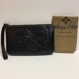Patricia Nash Tooled Leather Clutch