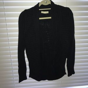 Black Aritzia carigan from chicago