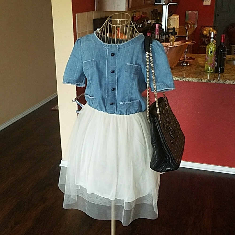 ♡A denim dress♡