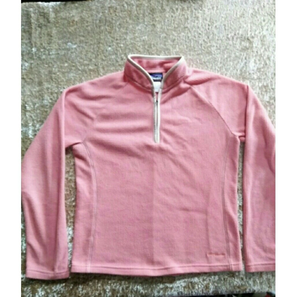 Patagonia Lightweight Pullover  Large Salmon Cute
