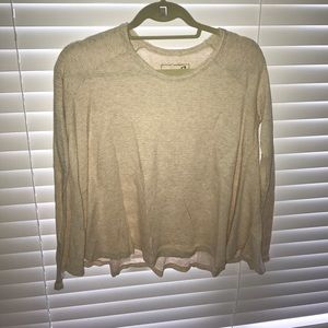 Free people waffle top