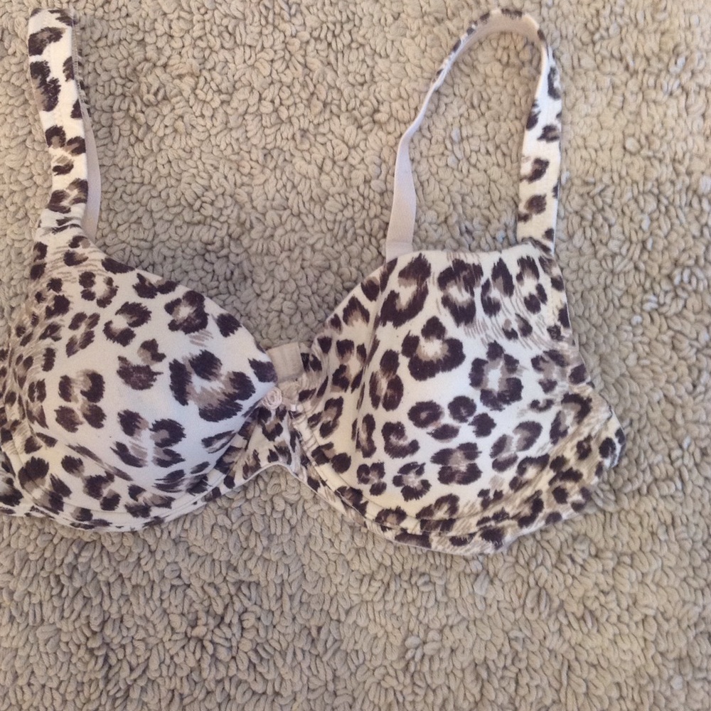 Leopard Print Bra