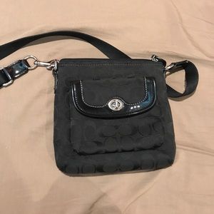 COACH crossbody black bag