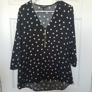 Polka-dot Blouse