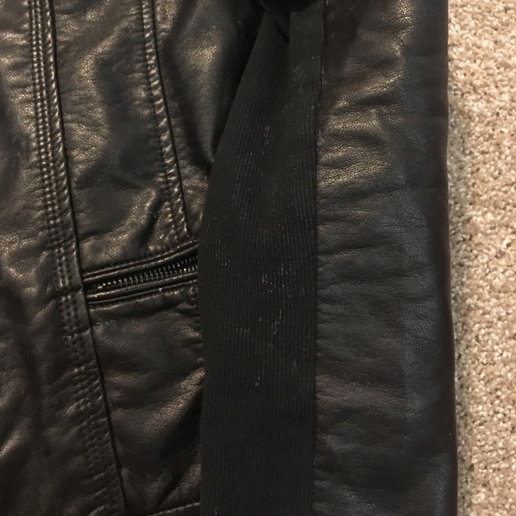 Express Faux  Leather Jacket - Picture 3 of 3