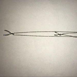 Long horseshoe necklace
