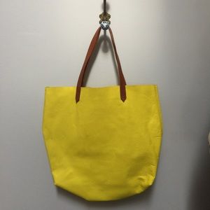 Madewell Leather Tote Bag