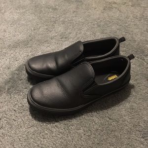 TredSafe Unisex slip resistant black shoes