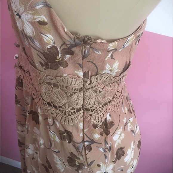 T-Back Floral Long Maxi Dress Lace - Picture 6 of 8