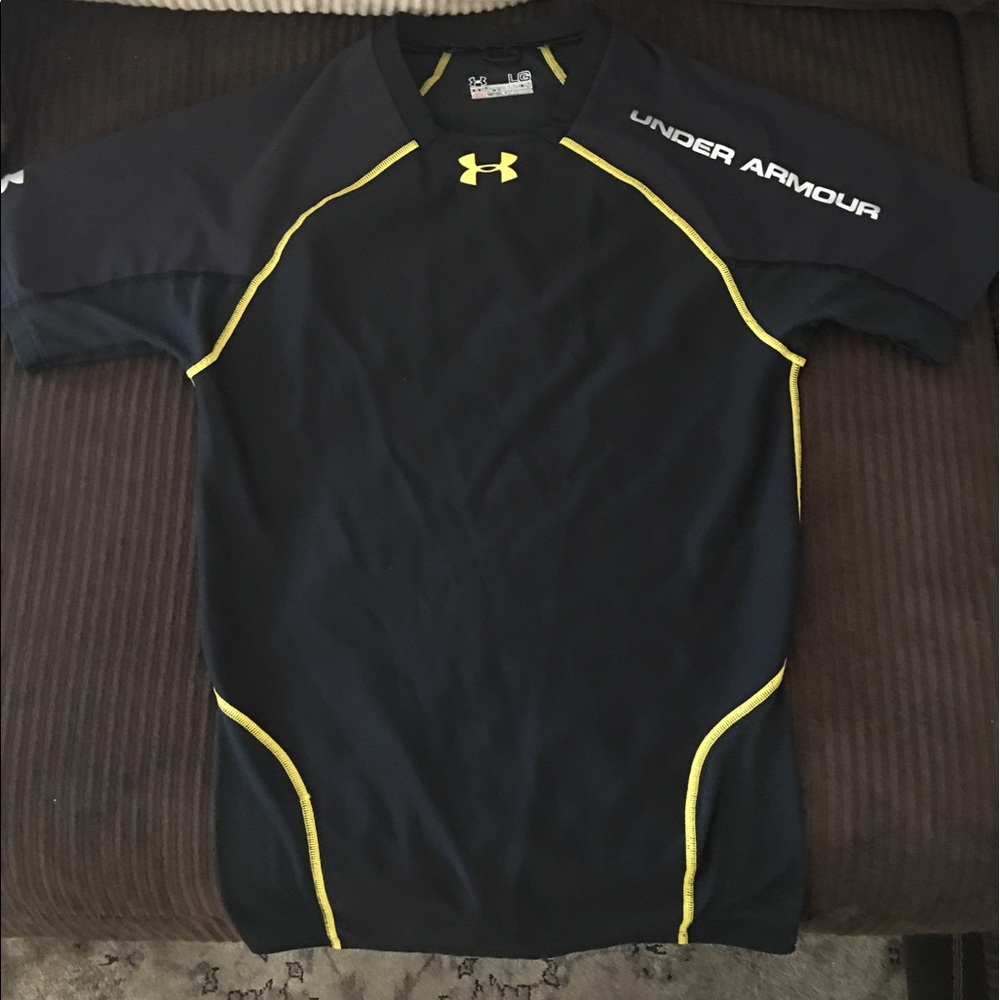 2 under armour compressions shirts
