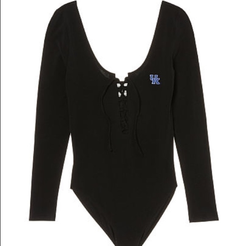 University of Kentucky Lace Up VS PINK Bodysuit