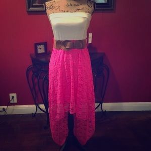 NEW Rue 21 Hot Pink Dress