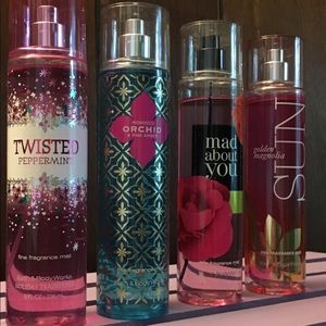 4 Bath and Bodywork's Fragrance Mist
