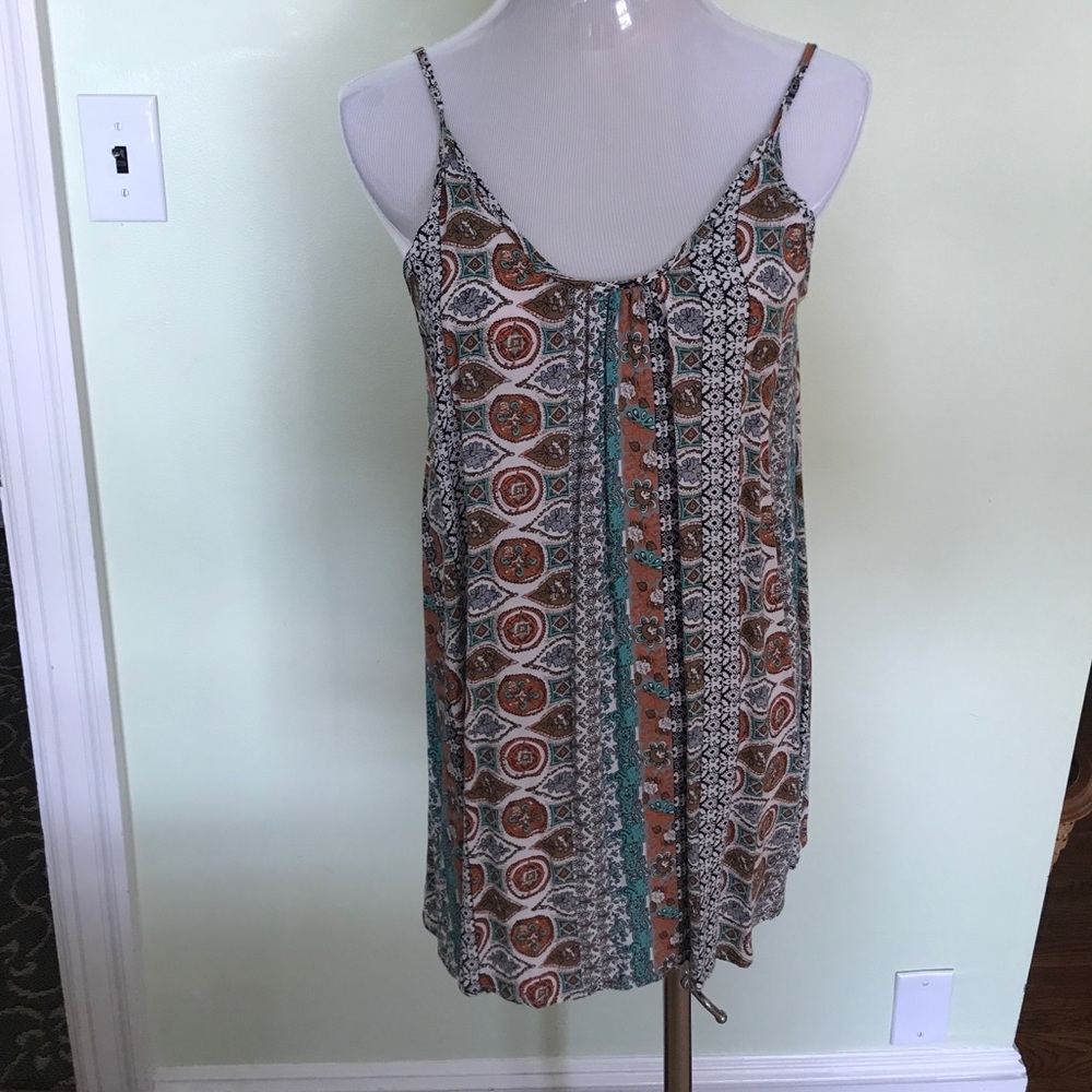 LF multi-color mini dress