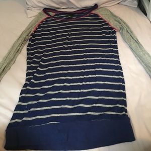 Two Rue21 long sleeve tees