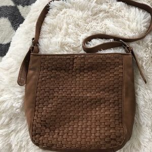 Tan Leather Cross Body Tignanello bag