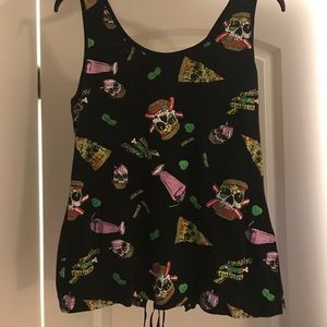 XL Corset style tank shirt