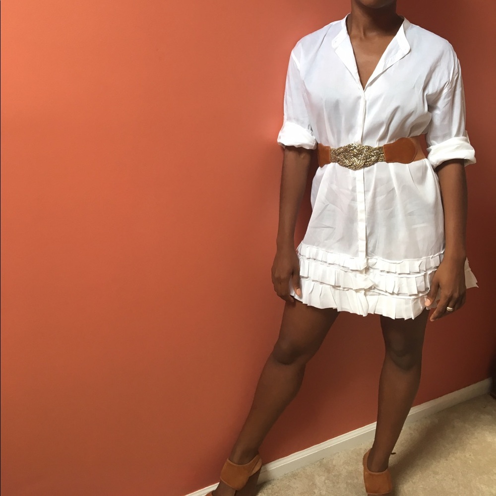 DKNY cotton tunic