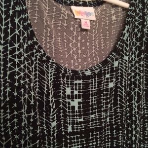 Lularoe Black and Mint Medium Nicole 👗