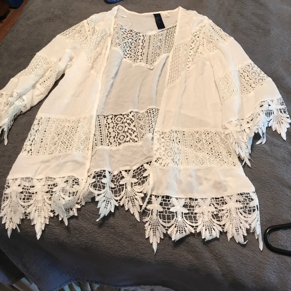 Lace Kimono
