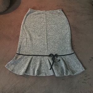 Cato Black and White Skirt