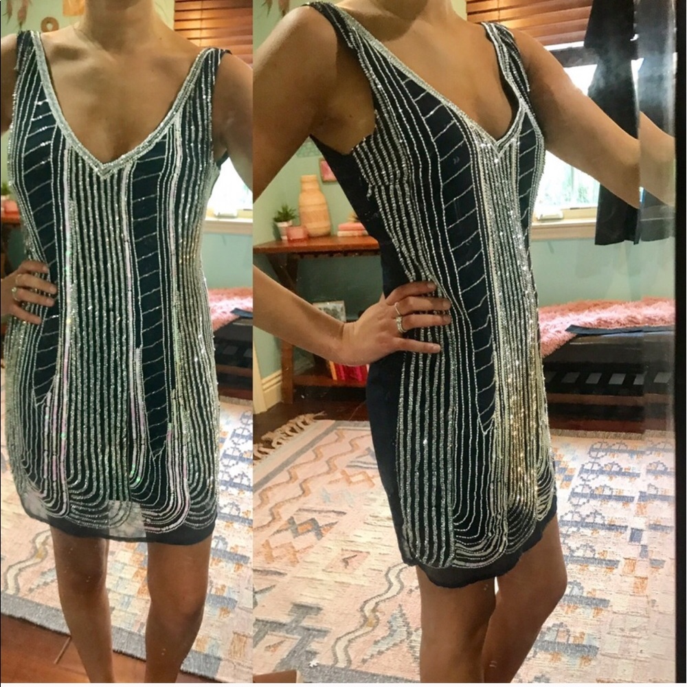 BRAND NEW Beautiful Sequin Shift Party Dress