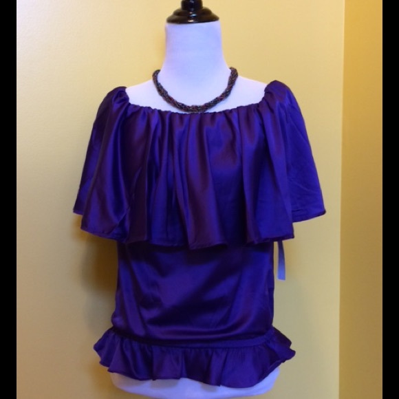 NWT Rachel Lym Jolee Top, Blouse, Cover-up, Size S - Picture 2 of 4