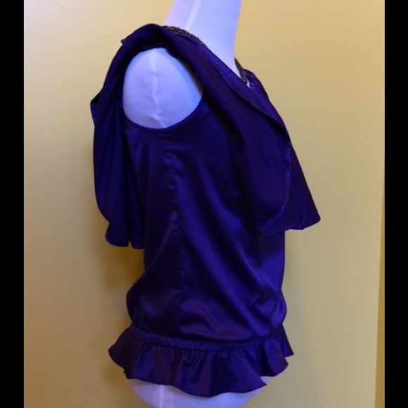 NWT Rachel Lym Jolee Top, Blouse, Cover-up, Size S - Picture 4 of 4