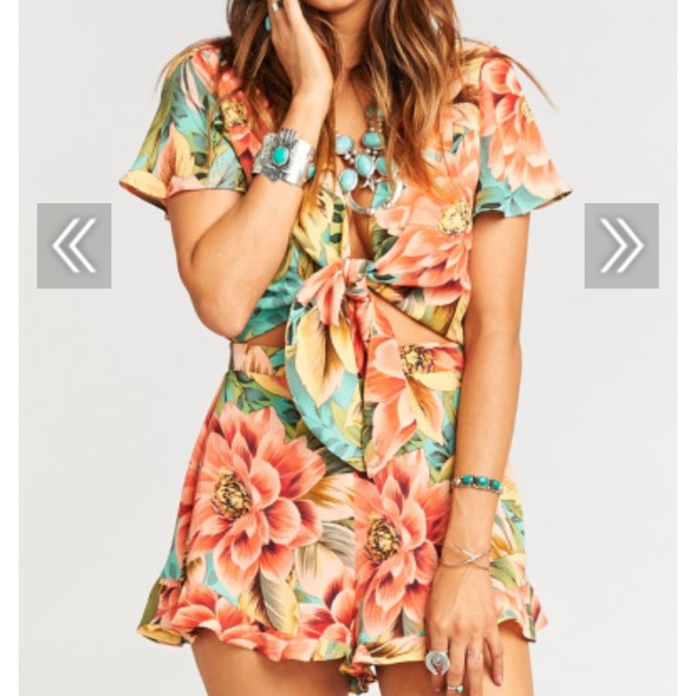 Mumu Riviera Romper- Johnny and the Band