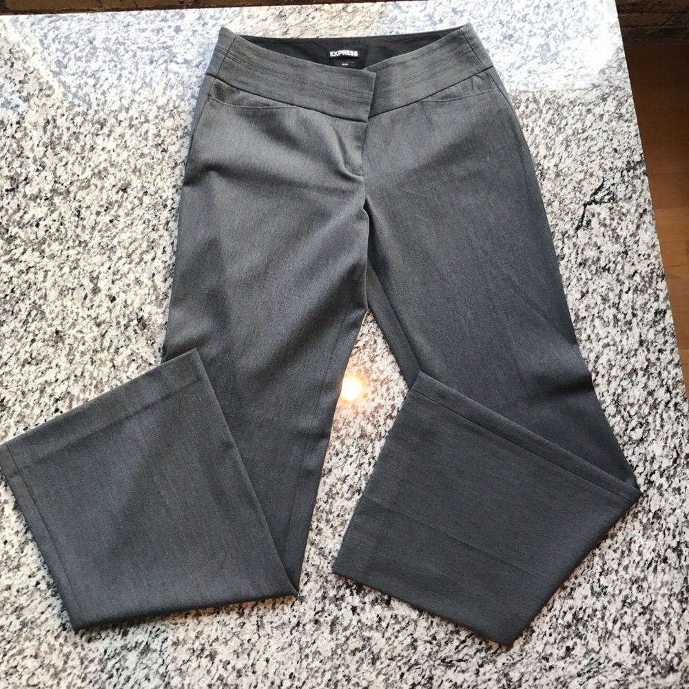 Gray Express Editor Dress pants