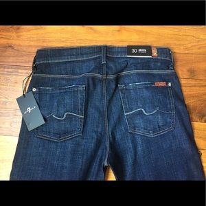 NWT 7 for all mankind Men's Slimmy Size 30