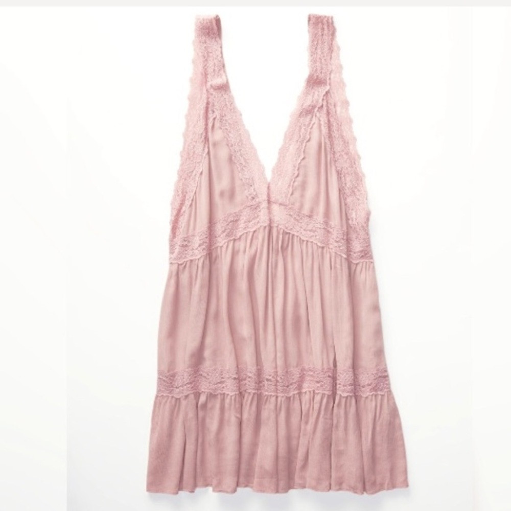 Swing DRESS Look of Love Lace Mini DRESS Slip NEW - Picture 8 of 8