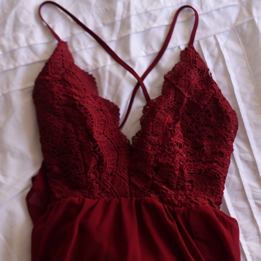 Beautiful wine colored maxi