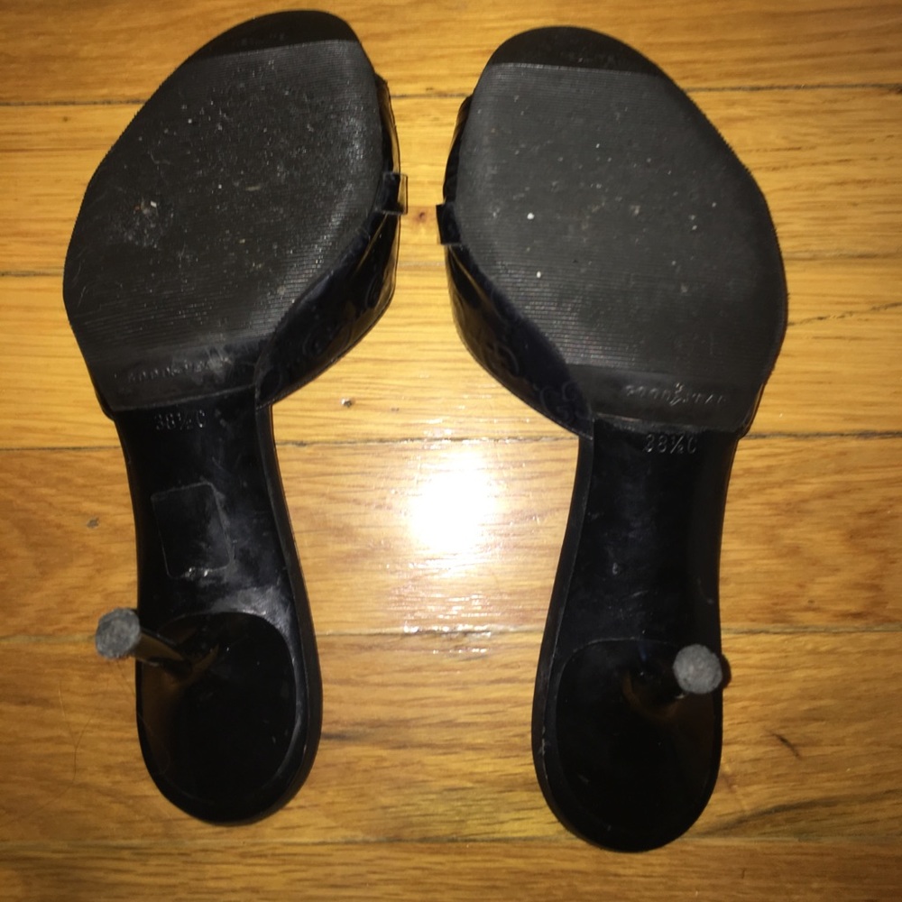 Gucci black Guccissma Patent Leather Heels - Picture 4 of 4