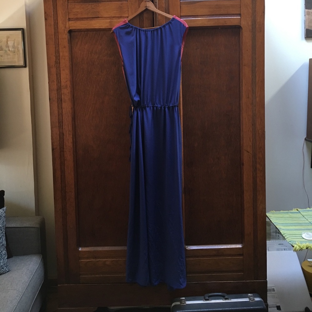 Geren Ford Silk Summer Maxi Dress