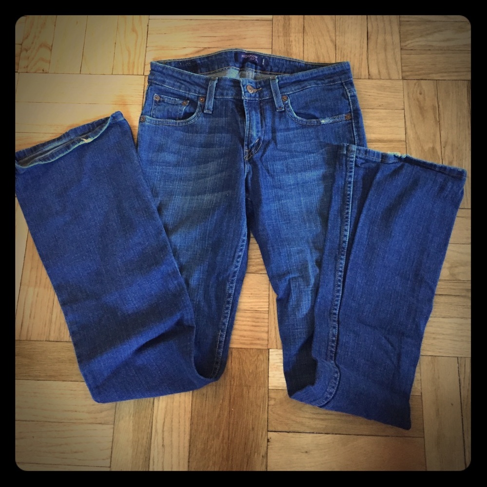 Levi's Superlow 518 boot cut jeans