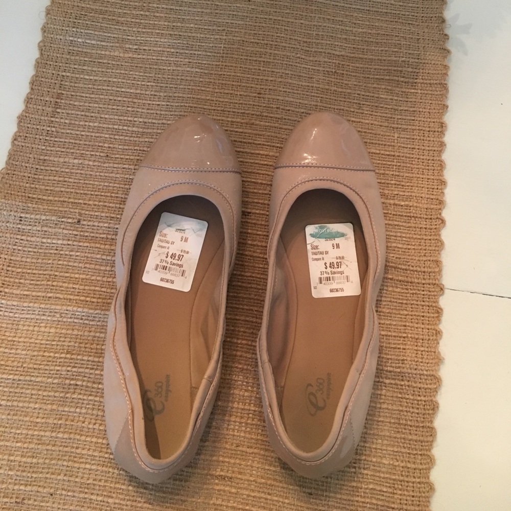 Easy Spirit Taupe Slip Ons