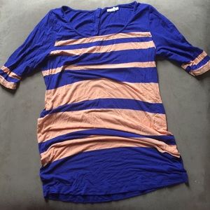 A Pea in The Pod Striped Maternity Top