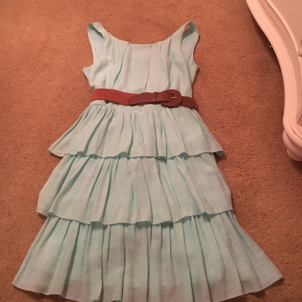 sea foam green dress
