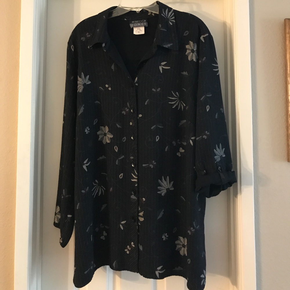 Rebecca Jones blouse size 2X