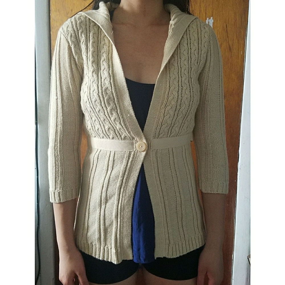 Quarter Sleeve Sweater