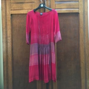 Neeru Kumar - Red Silk Tunic