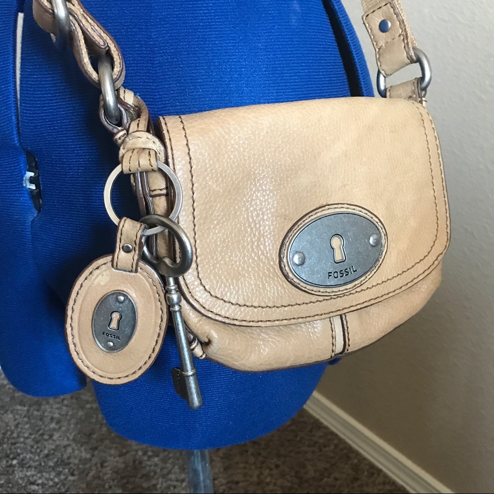 Tan Crossbody Fossil Bag