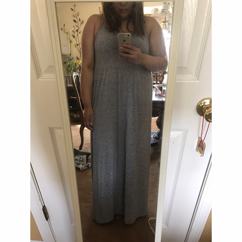 Gray Maxi Dress / H&M