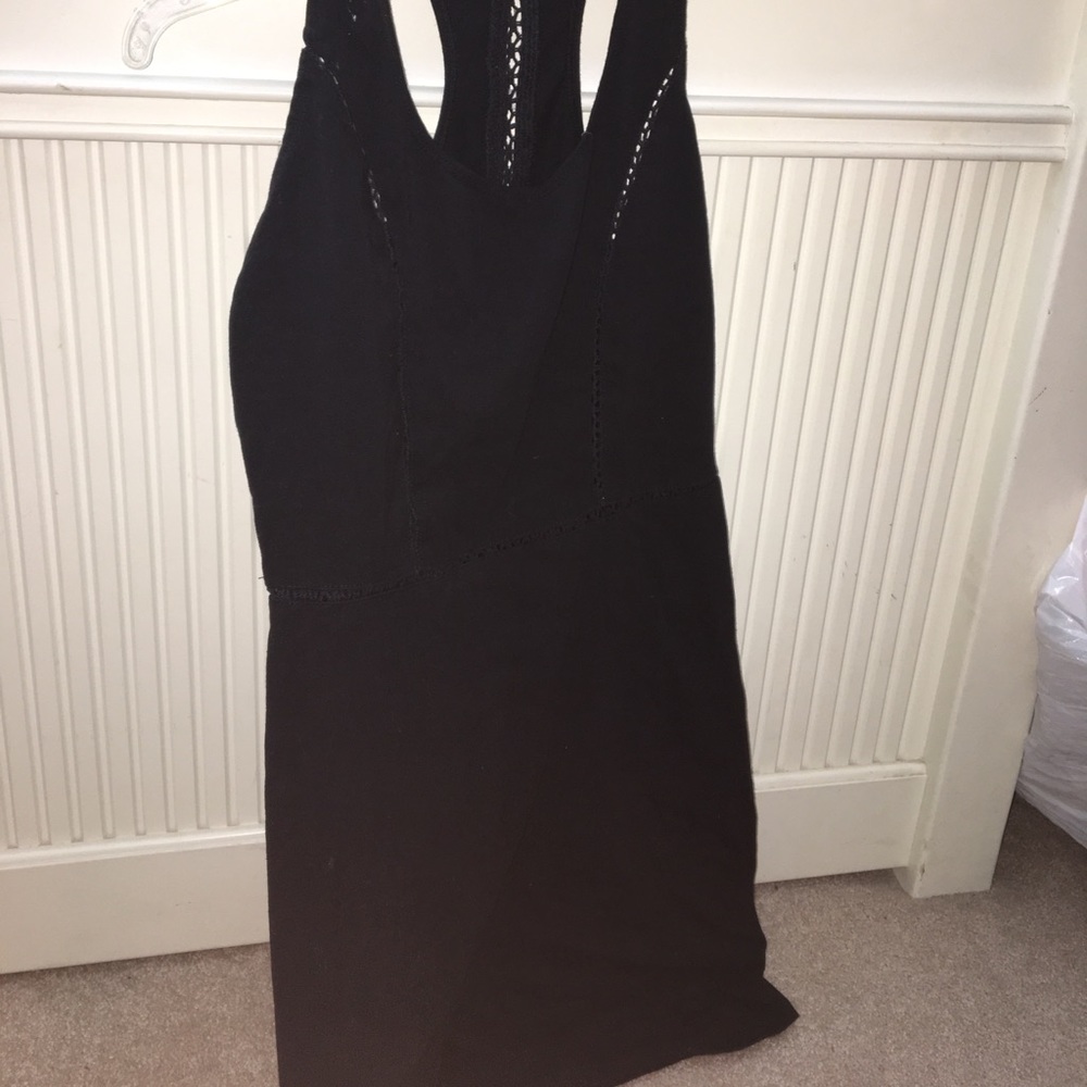 Black rvca skater dress