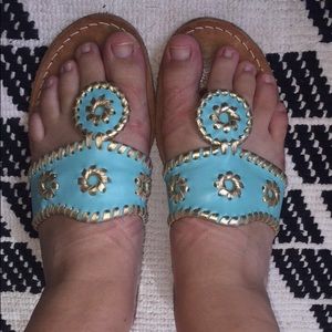 Jack Rogers Womens Hamptons Sandal
