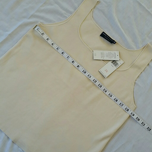 Dana Buchman Vintage Silk Timeless Tank 2X (1X) - Picture 5 of 7