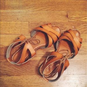 American Eagle Women's Cognac Sandals